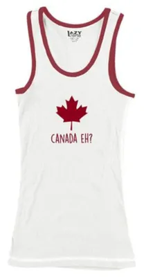 Canada Eh? White Women's Tank Top