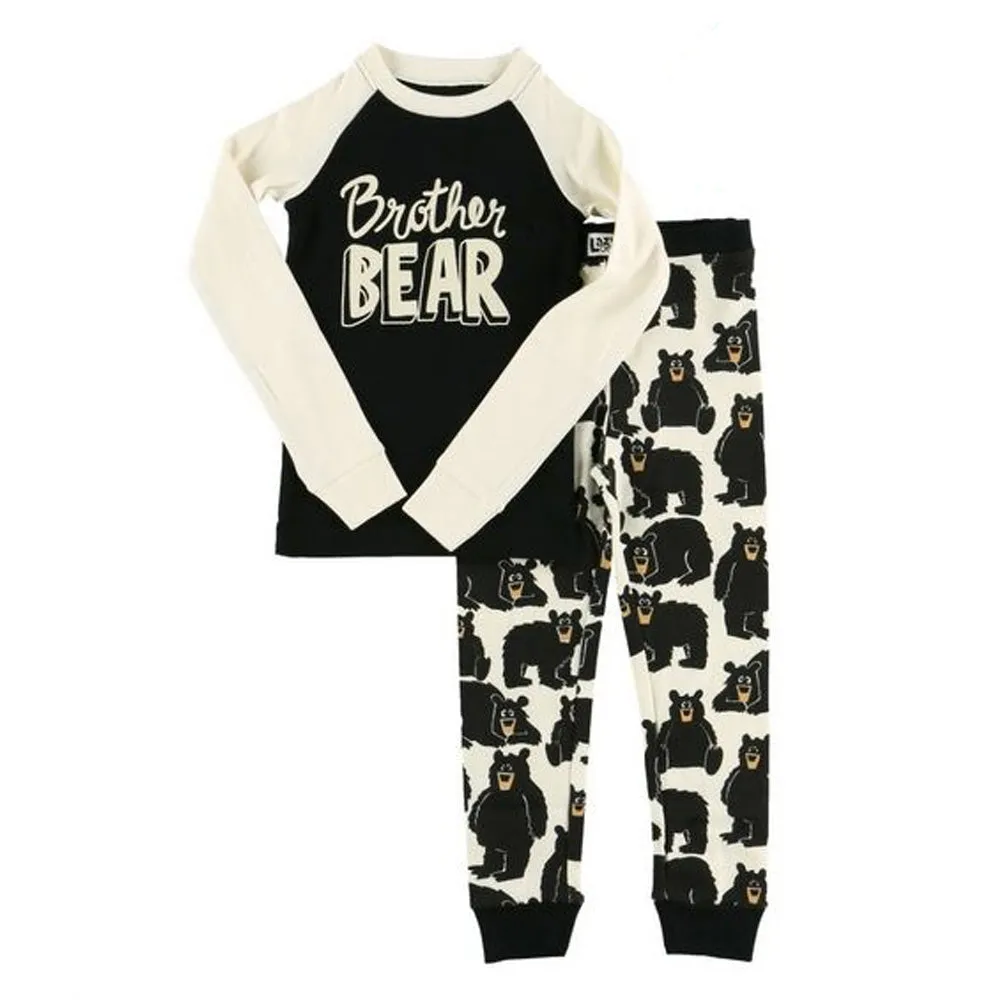 Brother Bear Kid's Long Sleeve PJ's