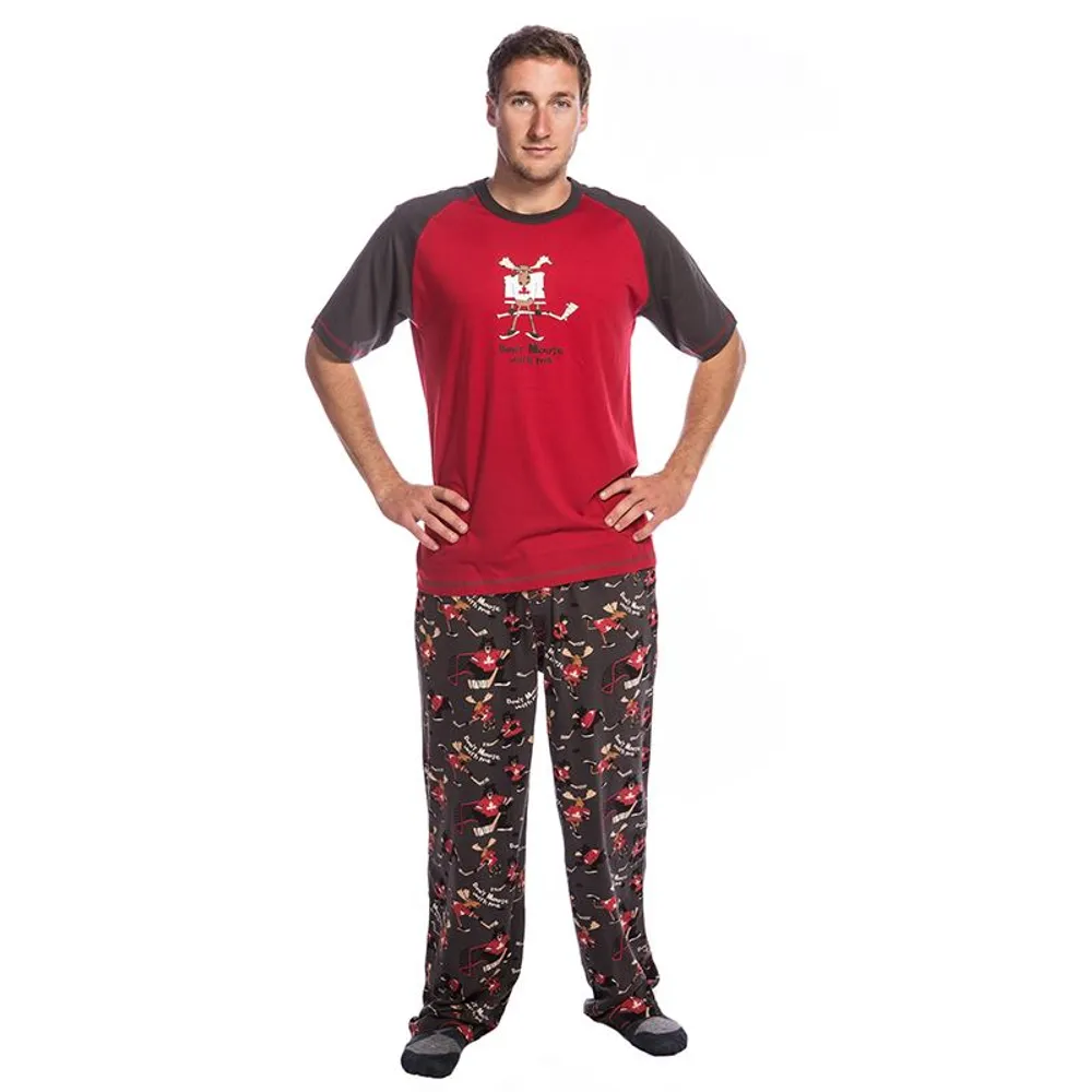 Lazy One, Pajamas, Bat Moose Pj Pant