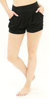 SOLID BLACK SHORT