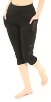 High Waisted Perform Capri Tight with Pocket&Multi Mesh Panel