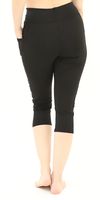 High Waisted Perform Capri Tight with Pocket&Multi Mesh Panel