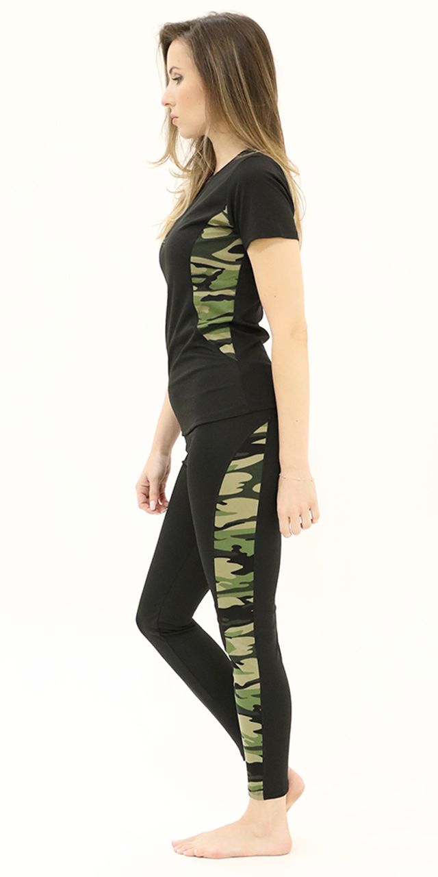 Leggings Park Duo Velocity Camo Panels Active Set