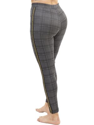 Stylish and Comfortable Pants with Gold Side-Striped