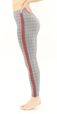 Stylish and Comfortable Red Side-Striped Pants