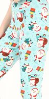 Plus High-Waist Christmas Santa Clauses Leggings