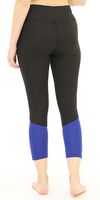 High-Waist 7/8 Active Yoga Leggings with Royal Panels