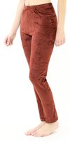 Velvet Burgundy Leggings