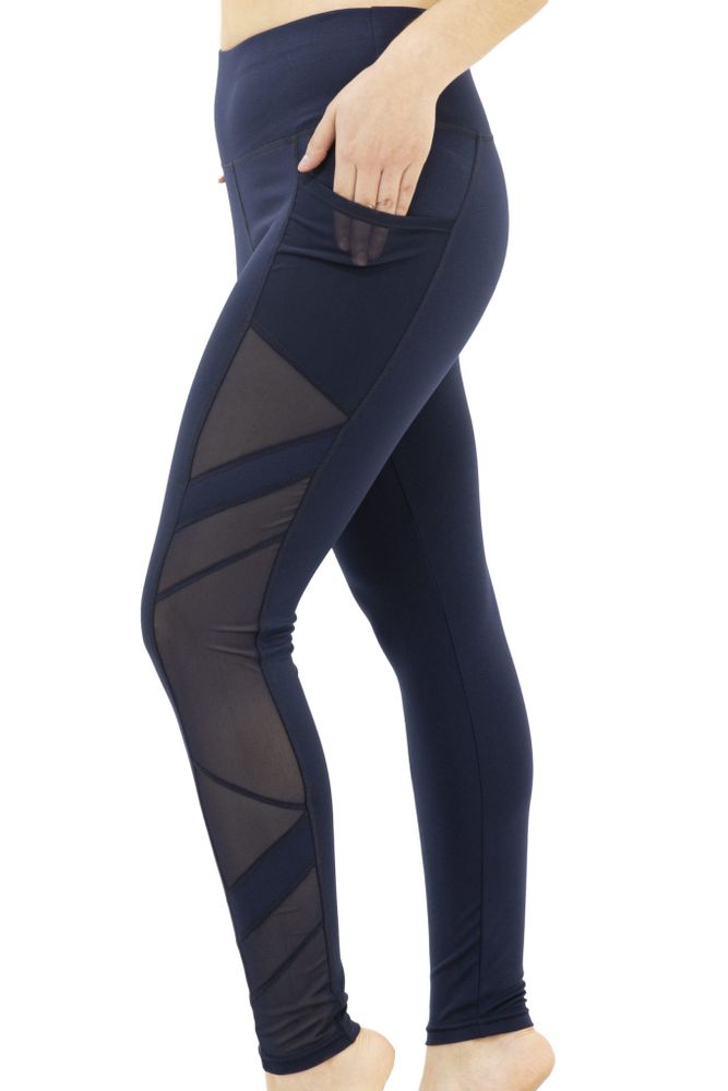 Mesh Panel Active Legging