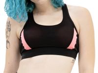 LP Signature Black & Fuchsia Bra with Racer Back