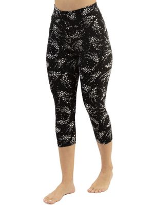 Buttery-Soft High-Waist Star Dust Capri Leggings