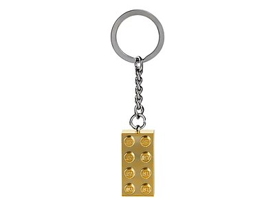 LEGO® Gold 2x4 Stud Key Chain