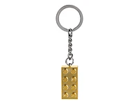 LEGO® Gold 2x4 Stud Key Chain
