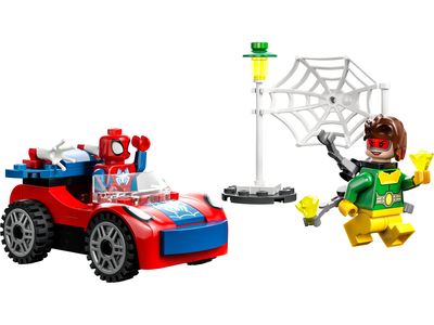 La voiture de Spider-Man et Docteur Octopus