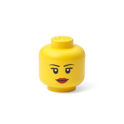 Rangement en forme de tte LEGO  Mini (fille)