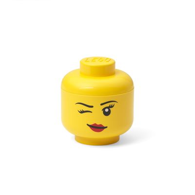 Rangement en forme de tte de fille LEGO  Mini (clin d'il)