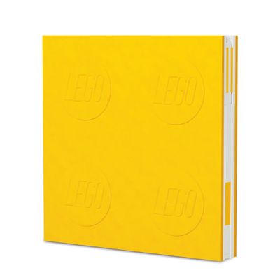 Carnet et stylo  encre gel  jaune