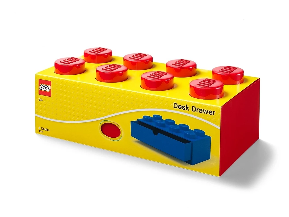 LEGO® 8-Stud Red Desk Drawer