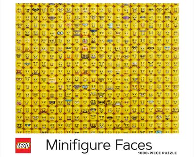 Puzzle de 1000pices Visages de minifigurines