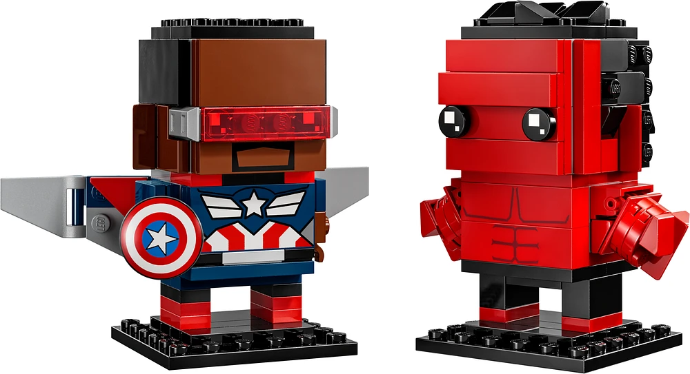 Captain America & Red Hulk Figures