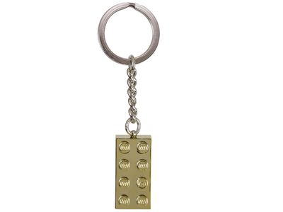 LEGO® Gold 2x4 Stud Key Chain