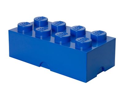 La brique de rangement 8 tenons  bleu