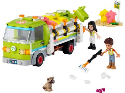 Le camion de recyclage