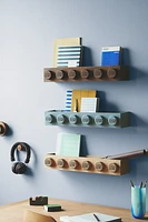 Wooden Book Rack – Dark Oak