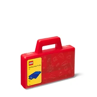 Transparent Red Sorting Case To Go