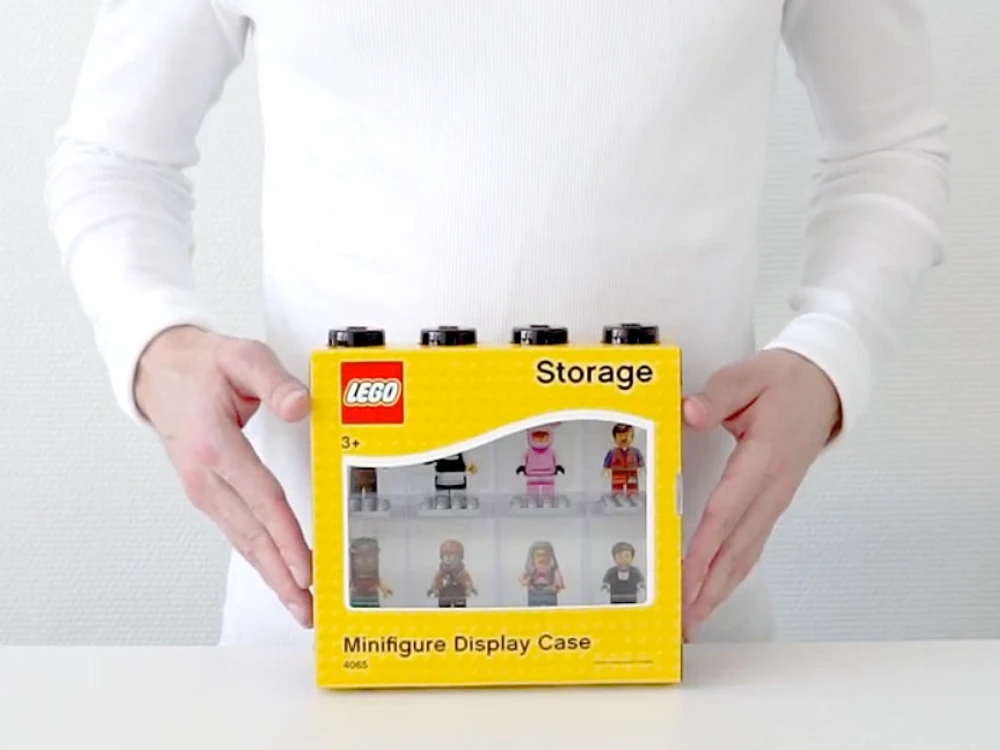 LEGO® Minifigure Display Case 16 – Red