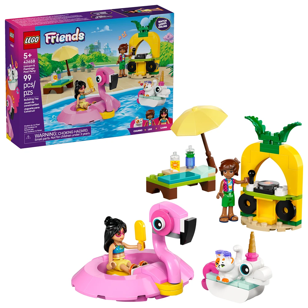 Unicorn & Flamingo Pool Party