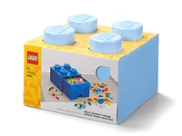 4-Stud Brick Drawer – Light Blue
