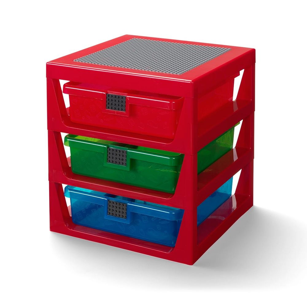 Transparent LEGO® Rack System