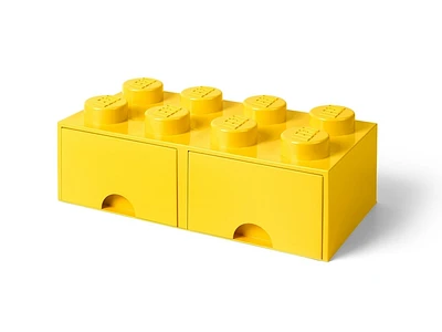 LEGO® 8-stud Bright Yellow Storage Brick Drawer