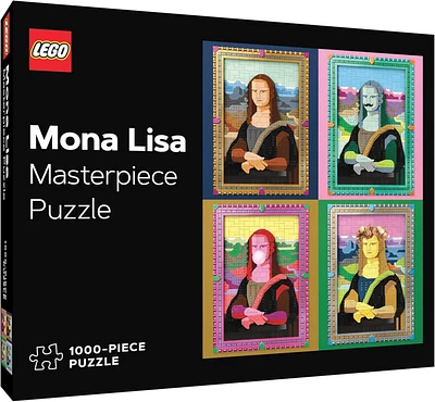 Masterpiece Puzzle: Mona Lisa 1000-Piece Puzzle