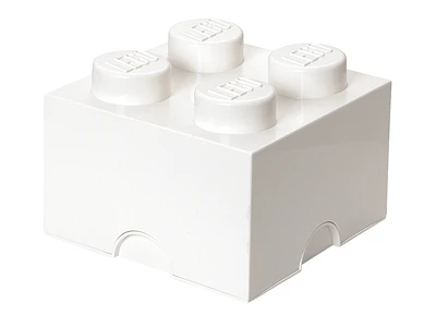 4-Stud Storage Brick – White