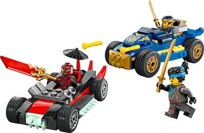 Rogue vs. Drix Race Car Duel