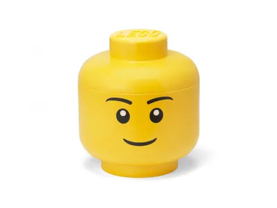 LEGO Boy Storage Head - Large