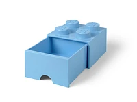 4-Stud Brick Drawer – Light Blue