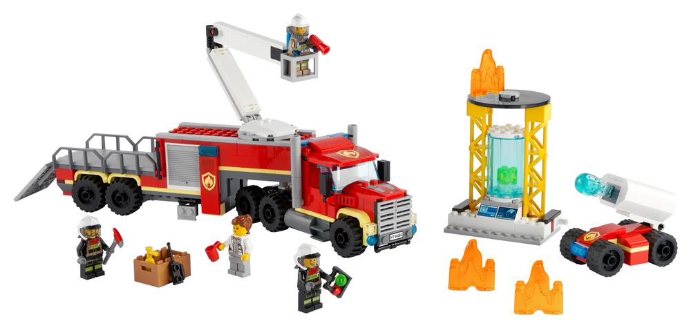 L'unit de commandement des pompiers