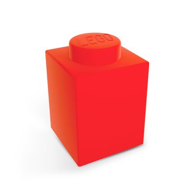 Veilleuse Brique 1x1  Rouge