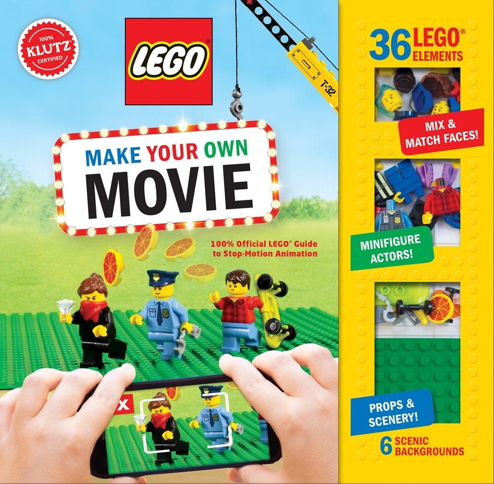 LEGO® Make Your Own Movie: 100% Official LEGO Guide to Stop-Motion Animation