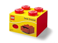 LEGO® 4-Stud Red Desk Drawer
