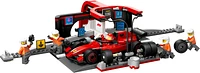 F1® Pit Stop & Pit Crew with Ferrari Car