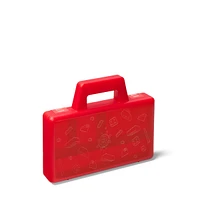 Transparent Red Sorting Case To Go
