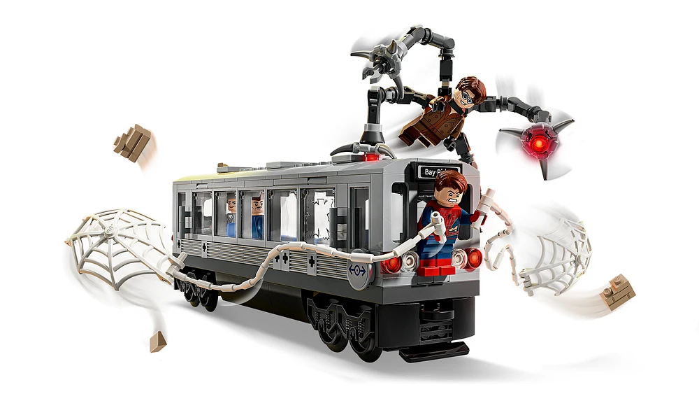 Spider-Man vs. Doc Ock Subway Train Scene