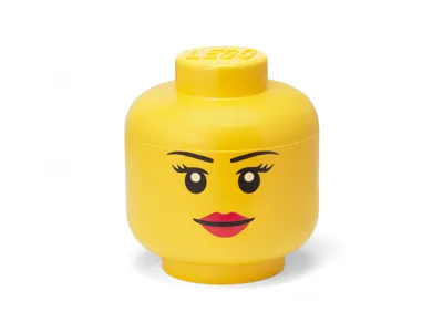 LEGO Girl Storage Head - Large