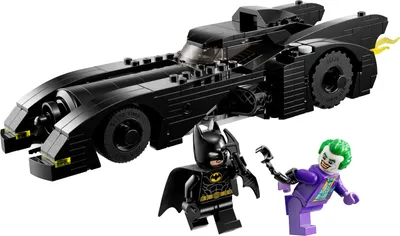La Batmobile: poursuite entre Batman et le Joker