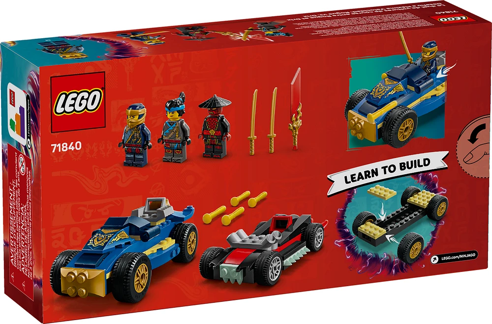 Rogue vs. Drix Race Car Duel
