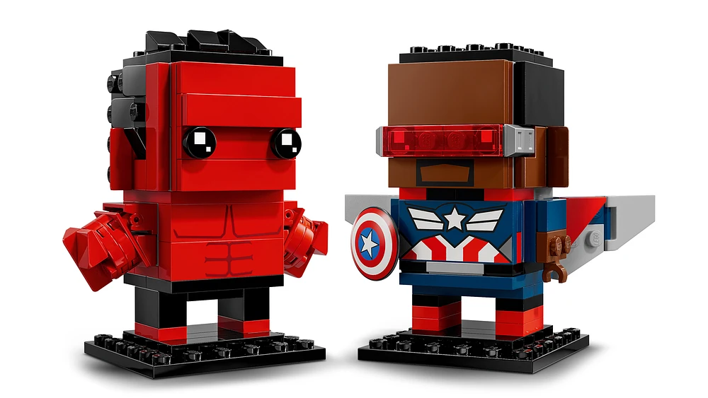 Captain America & Red Hulk Figures